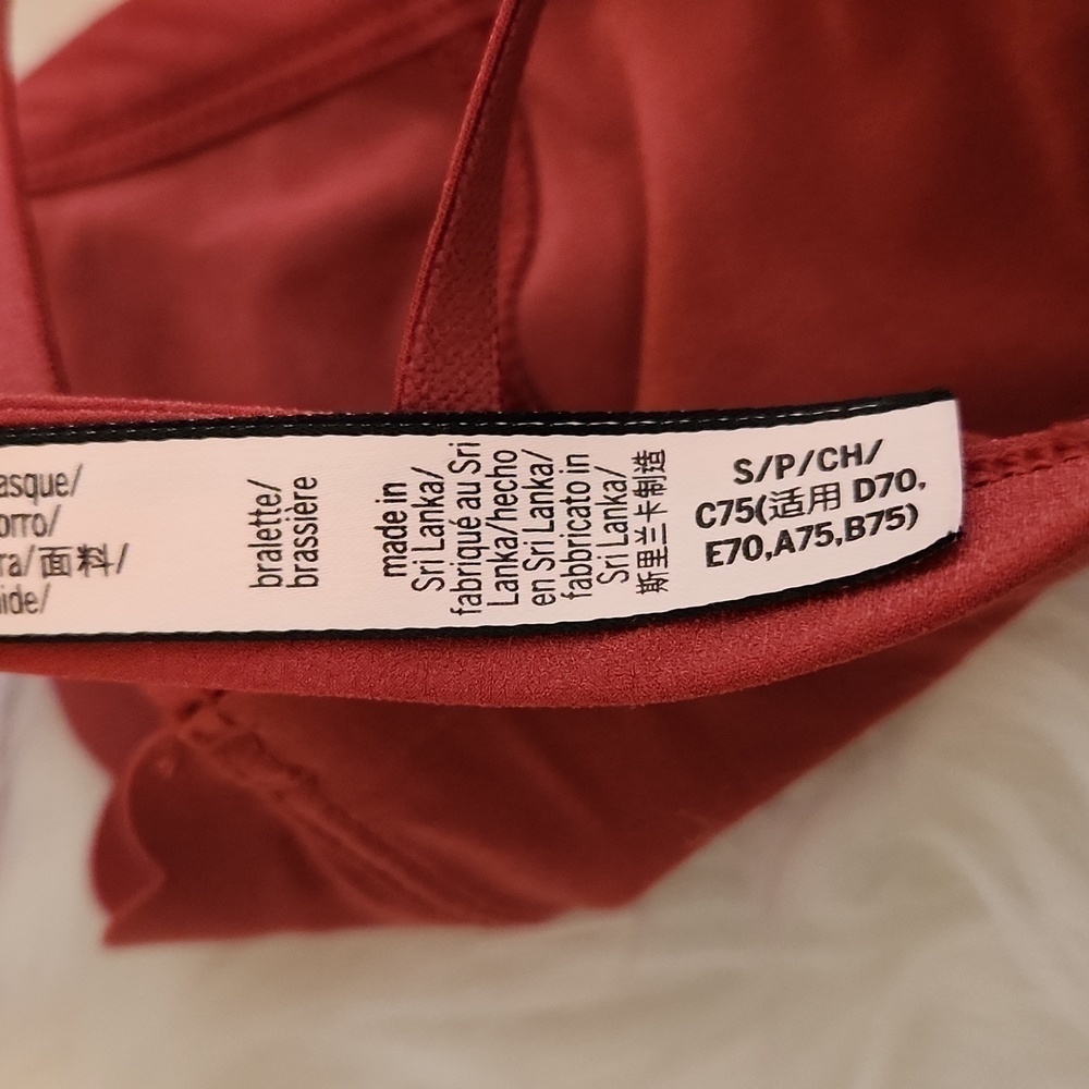 Victoria's Secret Pink Rose/Rose Blush Bralette Size S - Picture 10 of 10